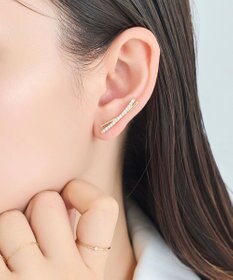 Phoebe 2wayクロッシングリュクスピアス&イヤリング(片耳)