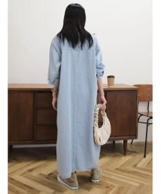 CRAFT STANDARD BOUTIQUE デニムパールボタンワンピース