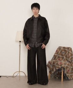 WEGO PUダブルZIPブルゾン