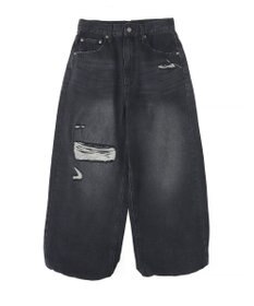 WEGO スーパーバギーダメージデニムパンツ