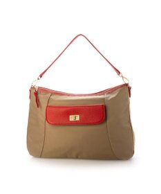 UNBILLION ペルケ perche / ナイロン牛革ヒネリかぶせ2wayトート