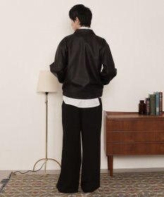 WEGO PUダブルZIPブルゾン