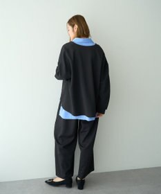 YECCA VECCA 金釦カットジョーゼットカーディガン