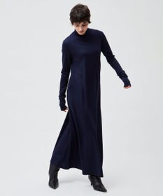 BEIGE， 【洗える】CALDANA / タートルネックロングドレス