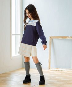 組曲 KIDS 【110-140㎝】レース トレーナー