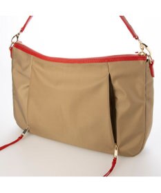 UNBILLION ペルケ perche / ナイロン牛革ヒネリかぶせ2wayトート