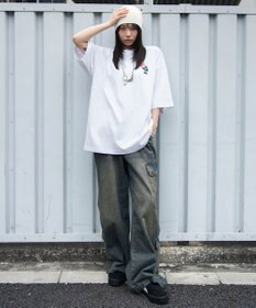 WEGO 【ユニセックス着用ITEM/SMLサイズ展開】別注BENDAVISワンポイントT（SS）
