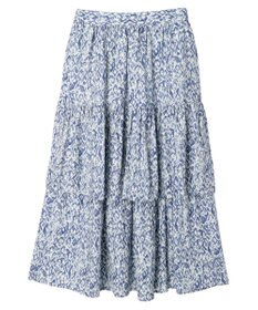 AMERICAN HOLIC ティアードエスニックプリントスカート