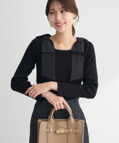 Green Parks ・ｓｗｉｎｇ　ｂｙ　ショルダーリボンプルオーバー