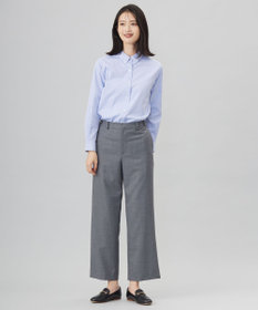 J.PRESS LADIES 【洗える】ANASTASIA milled セミワイド パンツ