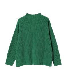Green Parks ｍｏｋｏモール畦編みモックネックプルオーバー