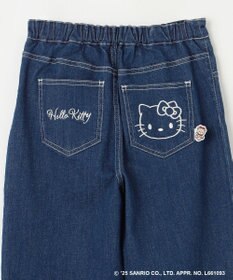 ANY KIDS 【ハローキティ×ANY KIDS】デニムワイドパンツ