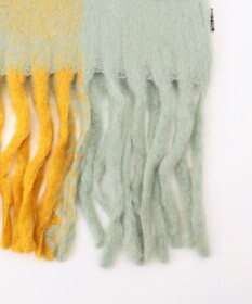 J.PRESS YORK STREET 【UNISEX】チェック シャギーストール/マフラー