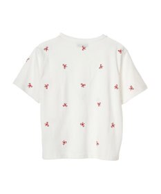 Green Parks ・Ｄｏｕｂｌｅ　Ｆｌａｇｓ　リボン刺繍ＴＥＥ