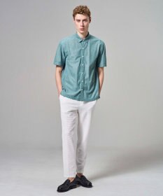 JOSEPH HOMME 【新柄】ヨシタレース　レギュラーカラー半袖シャツ