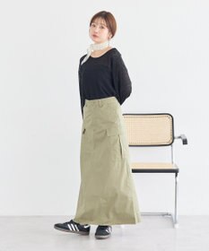 earth music&ecology シアーワッフルプルオーバー