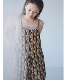 Green Parks ＫＢＦ　アフリカ柄サロペット