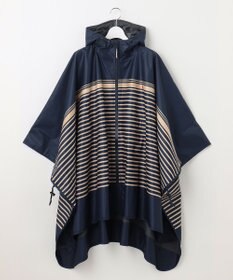 MOONBAT POLO RALPH LAUREN レインポンチョ 透湿撥水 マリンボーダー