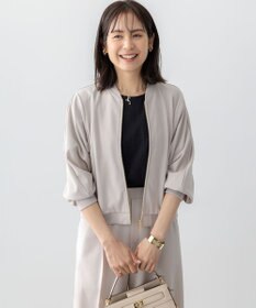 組曲 【ご好評につき追加生産！】ジョーゼットジャージー ブルゾン