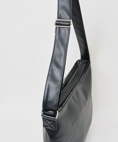 WEGO 【ユニセックス着用ITEM】レザータッチBIGショルダー