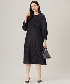 自由区 【洗える】オパールプリント ワンピース