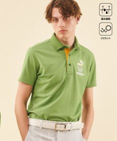 23区GOLF 【MEN】【吸水速乾/UVカット】エイトロックポロシャツ