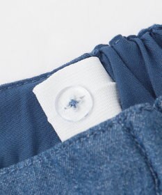 ANY KIDS 裾 ロゴ刺繍 スカパン