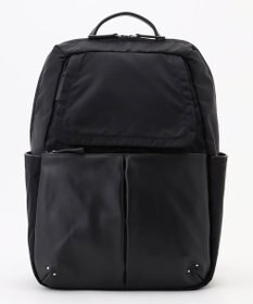 Y'SACCS NEWナイロン×レザーコンビシリーズ　前ポケットラージリュックサック