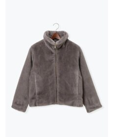 Te chichi 【宮本茉由着用】グラデーションファースタンドジャケット