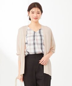 ANY SIS L 【UVケア】アイスタッチ カーディガン