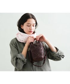 genten サステナブルカットワーク ポシェット