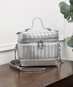 style code 【MERCURYDUO/マーキュリーデュオ】ストライプキルティング　バニティミニショルダーバッグ