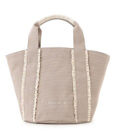 TOCCA 【八木アリサさん着用】TRILL TRIM CANVASTOTE キャンバストートバッグ