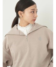 earth music&ecology ハーフＺＩＰ裏起毛プルオーバー