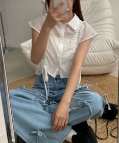 WEGO シアードロストシャツ