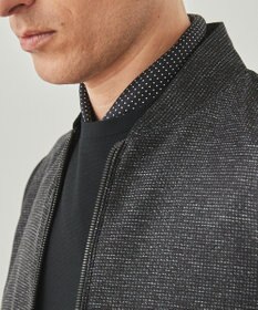 GOTAIRIKU 新素材【洗える/シワになりにくい/ストレッチ】カラミプリント MA-１ブルゾン