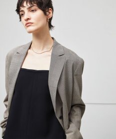 BEIGE， MER / グレンチェックジャケット