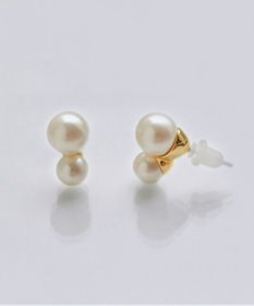 Phoebe 【金属アレルギー対応】ツインパールセラミックピアス