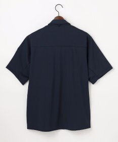 JOSEPH ABBOUD MOUNTAIN 【UVカット/接触冷感】SOLAMENT トリコットメッシュ 半袖 シャツ