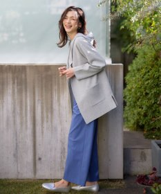 ANY ニットフーディーコーディガン