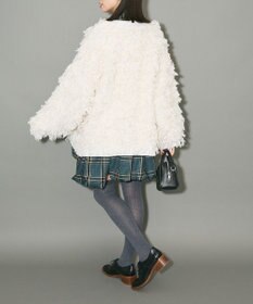 Green Parks フリンジニットカーディガン