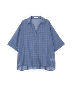 AMERICAN HOLIC 【イージーケア】スキッパーチェックシャツ