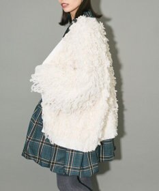 Green Parks フリンジニットカーディガン