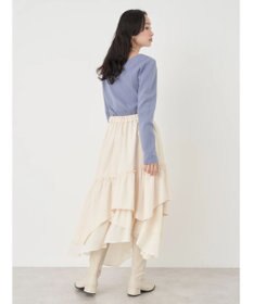 earth music&ecology イレヘムティアードスカート