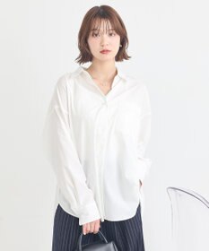 earth music&ecology バックツイストオーバーシャツ