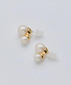 Phoebe 【金属アレルギー対応】ツインパールセラミックピアス