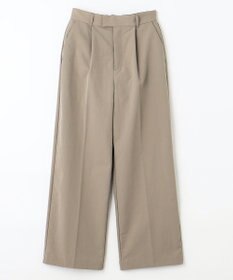 ANY L 【吸水速乾/イージーケア/ストレッチ/ウエストゴム/洗濯機可能】ドライチノタックパンツ