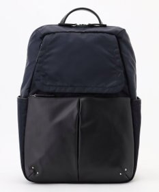 Y'SACCS NEWナイロン×レザーコンビシリーズ　前ポケットラージリュックサック