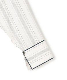 23区 L 【SLOW/一部店舗限定】ストライプエンブロイダリー ワンピース