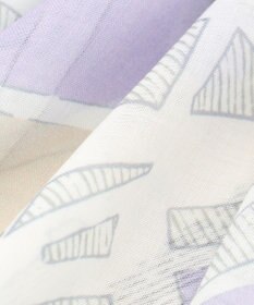 J.PRESS LADIES 【洗える】 MAP プリント ストール